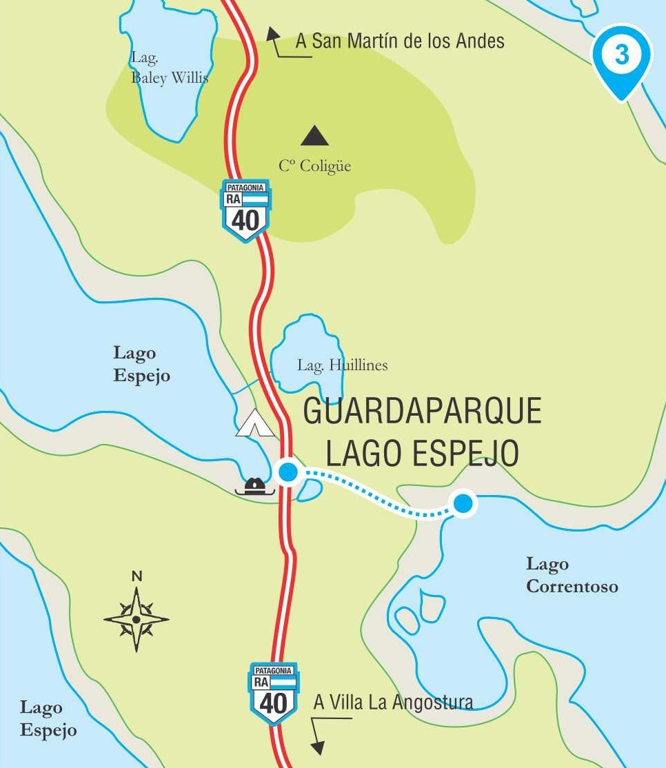 Senda Lago Espejo-Lago Correntoso (Trekking-Senderismo) - Villa la  Angostura Turismo